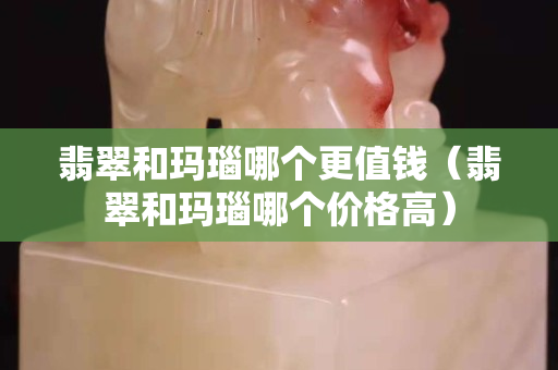 翡翠和瑪瑙哪個更值錢（翡翠和瑪瑙哪個價格高）