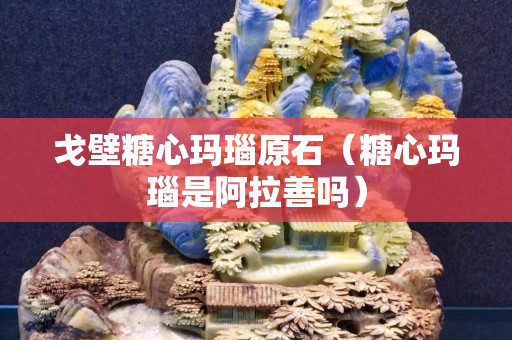 戈壁糖心瑪瑙原石（糖心瑪瑙是阿拉善嗎）