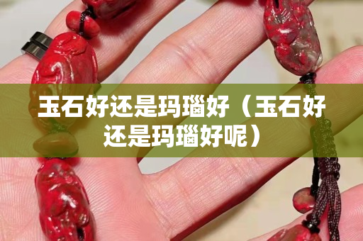 玉石好還是瑪瑙好（玉石好還是瑪瑙好呢）