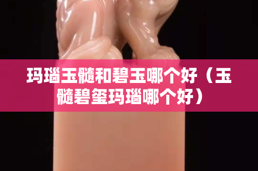 瑪瑙玉髓和碧玉哪個好（玉髓碧璽瑪瑙哪個好）