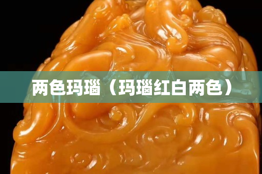 兩色瑪瑙（瑪瑙紅白兩色）