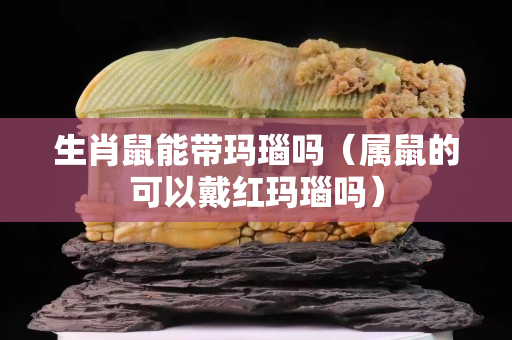 生肖鼠能帶瑪瑙嗎（屬鼠的可以戴紅瑪瑙嗎）
