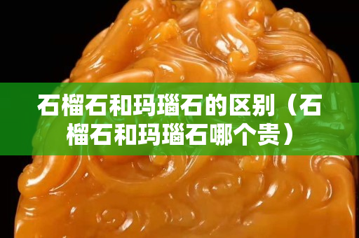 石榴石和瑪瑙石的區(qū)別（石榴石和瑪瑙石哪個貴）