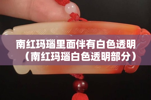南紅瑪瑙里面伴有白色透明（南紅瑪瑙白色透明部分）