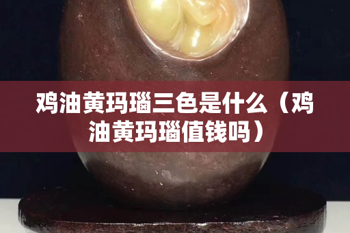 雞油黃瑪瑙三色是什么（雞油黃瑪瑙值錢嗎）