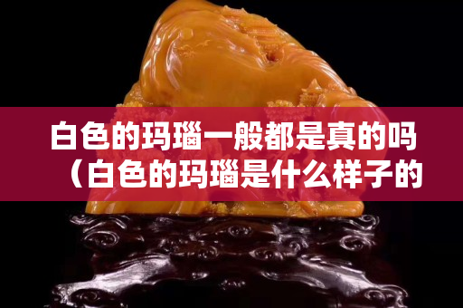 白色的瑪瑙一般都是真的嗎（白色的瑪瑙是什么樣子的）