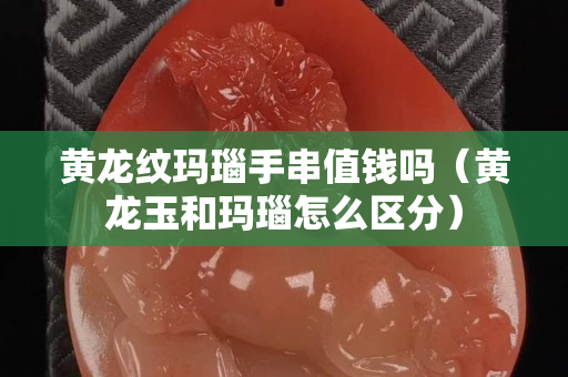 黃龍紋瑪瑙手串值錢嗎（黃龍玉和瑪瑙怎么區分）