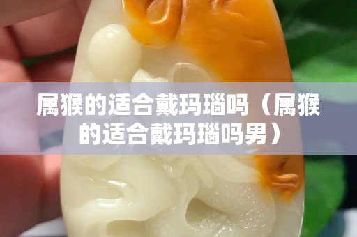 屬猴的適合戴瑪瑙嗎（屬猴的適合戴瑪瑙嗎男）