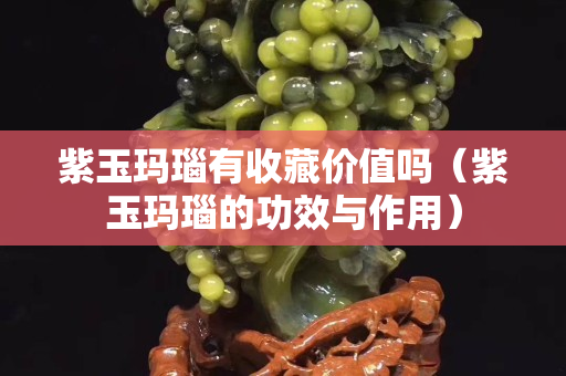 紫玉瑪瑙有收藏價值嗎（紫玉瑪瑙的功效與作用）