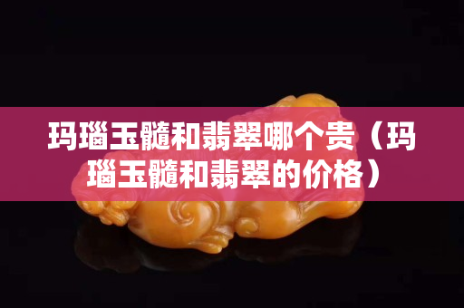 瑪瑙玉髓和翡翠哪個(gè)貴（瑪瑙玉髓和翡翠的價(jià)格）