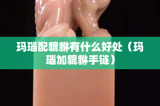 瑪瑙配貔貅有什么好處（瑪瑙加貔貅手鏈）