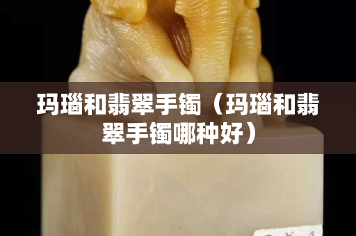 瑪瑙和翡翠手鐲（瑪瑙和翡翠手鐲哪種好）