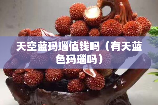 天空藍(lán)瑪瑙值錢嗎（有天藍(lán)色瑪瑙嗎）