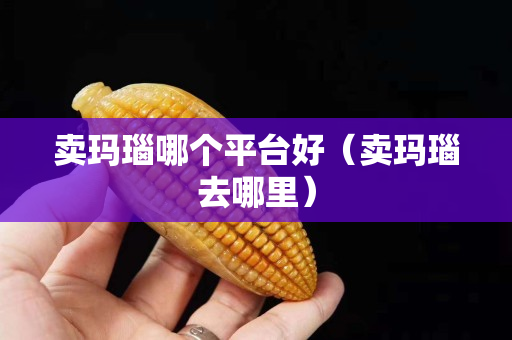 賣瑪瑙哪個平臺好（賣瑪瑙去哪里）