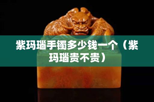 紫瑪瑙手鐲多少錢一個（紫瑪瑙貴不貴）