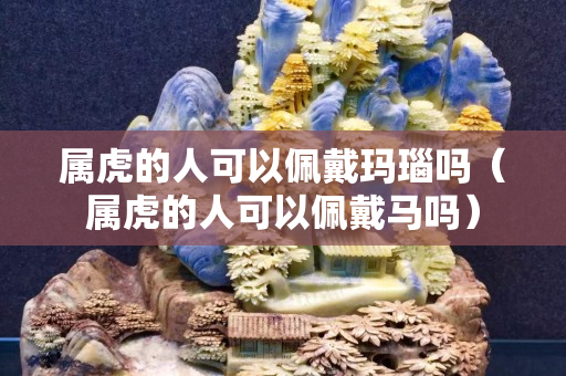 屬虎的人可以佩戴瑪瑙嗎（屬虎的人可以佩戴馬嗎）