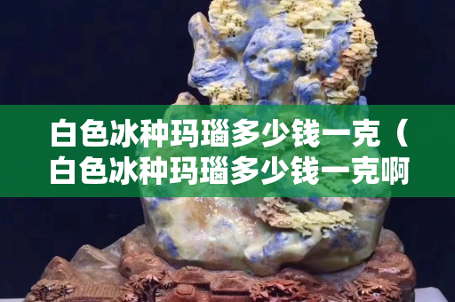 白色冰種瑪瑙多少錢一克（白色冰種瑪瑙多少錢一克啊）