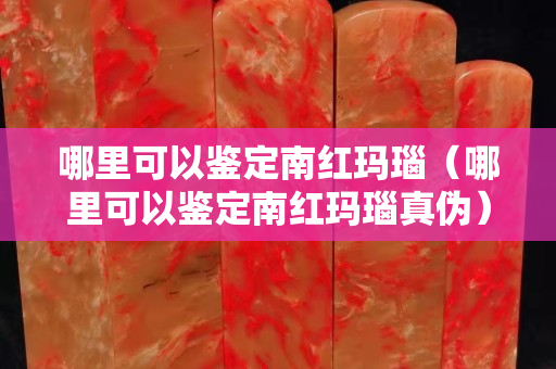 哪里可以鑒定南紅瑪瑙（哪里可以鑒定南紅瑪瑙真偽）