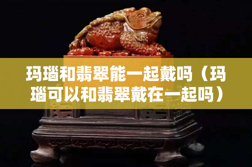 瑪瑙和翡翠能一起戴嗎（瑪瑙可以和翡翠戴在一起嗎）