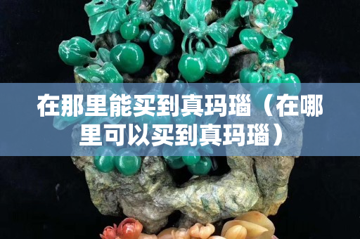 在那里能買到真瑪瑙（在哪里可以買到真瑪瑙）
