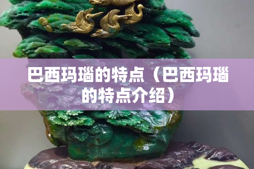 巴西瑪瑙的特點（巴西瑪瑙的特點介紹）