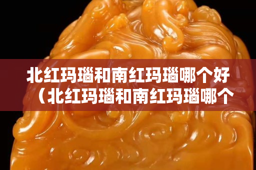 北紅瑪瑙和南紅瑪瑙哪個好（北紅瑪瑙和南紅瑪瑙哪個好些）