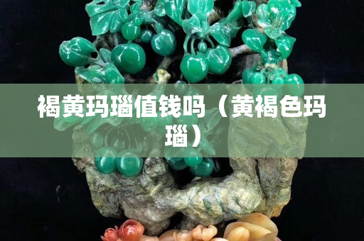 褐黃瑪瑙值錢嗎（黃褐色瑪瑙）
