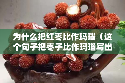 為什么把紅棗比作瑪瑙（這個句子把棗子比作瑪瑙寫出了什么）