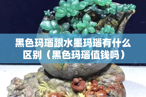 黑色瑪瑙跟水墨瑪瑙有什么區別（黑色瑪瑙值錢嗎）