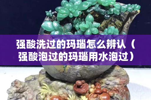 強(qiáng)酸洗過的瑪瑙怎么辨認(rèn)（強(qiáng)酸泡過的瑪瑙用水泡過）