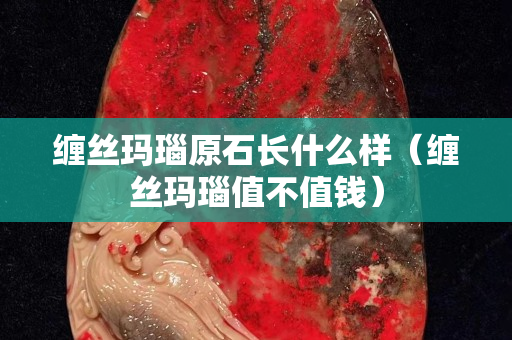 纏絲瑪瑙原石長什么樣（纏絲瑪瑙值不值錢）