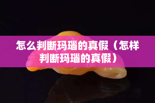 怎么判斷瑪瑙的真假（怎樣判斷瑪瑙的真假）