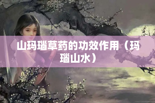 山瑪瑙草藥的功效作用（瑪瑙山水）