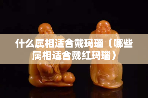 什么屬相適合戴瑪瑙（哪些屬相適合戴紅瑪瑙）