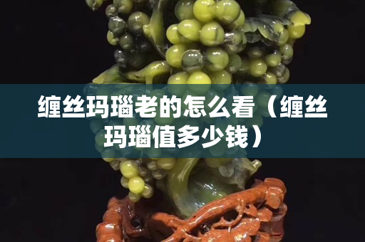 纏絲瑪瑙老的怎么看（纏絲瑪瑙值多少錢(qián)）
