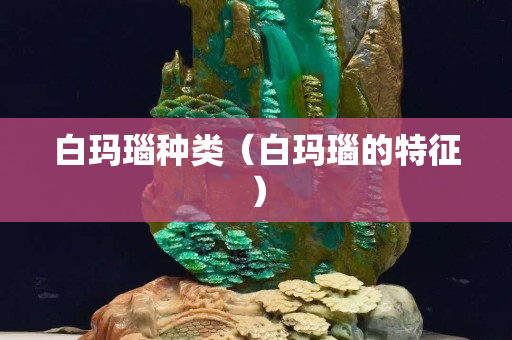 白瑪瑙種類（白瑪瑙的特征）