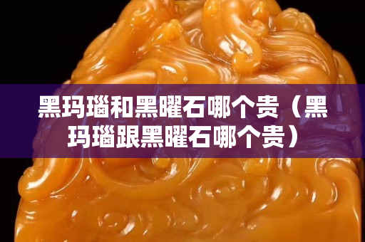 黑瑪瑙和黑曜石哪個貴（黑瑪瑙跟黑曜石哪個貴）
