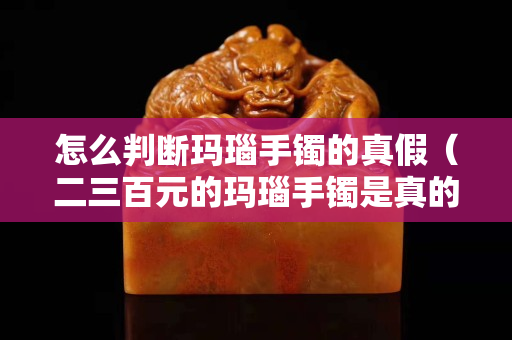 怎么判斷瑪瑙手鐲的真假（二三百元的瑪瑙手鐲是真的嗎）