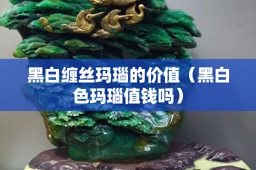 黑白纏絲瑪瑙的價值（黑白色瑪瑙值錢嗎）
