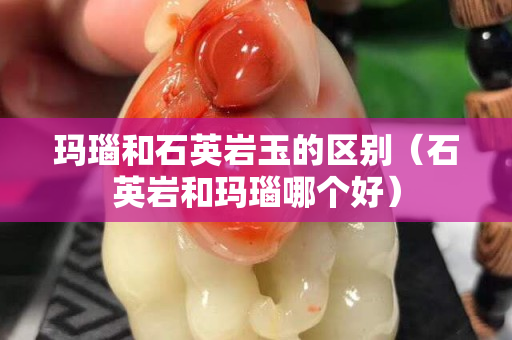 瑪瑙和石英巖玉的區別（石英巖和瑪瑙哪個好）
