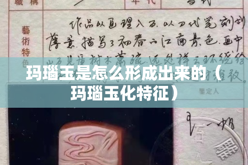 瑪瑙玉是怎么形成出來的（瑪瑙玉化特征）