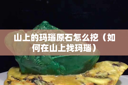 山上的瑪瑙原石怎么挖（如何在山上找瑪瑙）