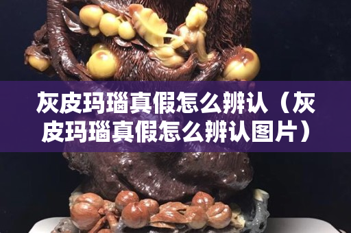 灰皮瑪瑙真假怎么辨認（灰皮瑪瑙真假怎么辨認圖片）