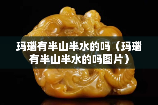 瑪瑙有半山半水的嗎（瑪瑙有半山半水的嗎圖片）