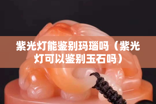 紫光燈能鑒別瑪瑙嗎（紫光燈可以鑒別玉石嗎）