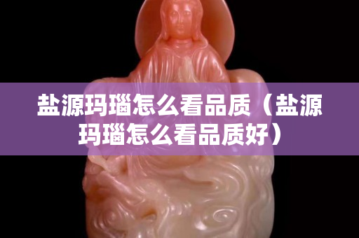 鹽源瑪瑙怎么看品質（鹽源瑪瑙怎么看品質好）
