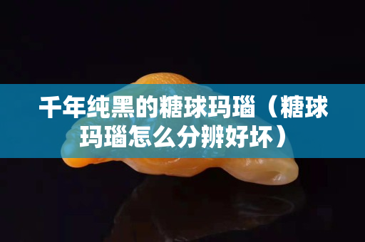 千年純黑的糖球瑪瑙（糖球瑪瑙怎么分辨好壞）