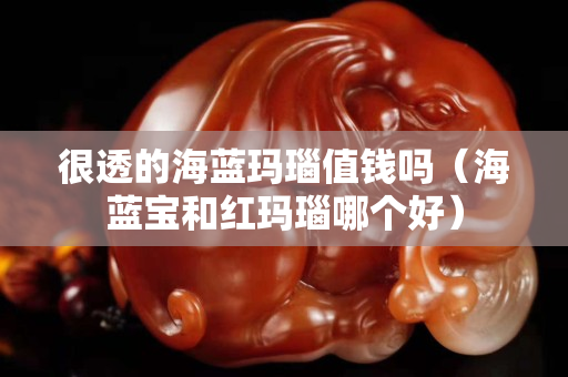 很透的海藍瑪瑙值錢嗎（海藍寶和紅瑪瑙哪個好）