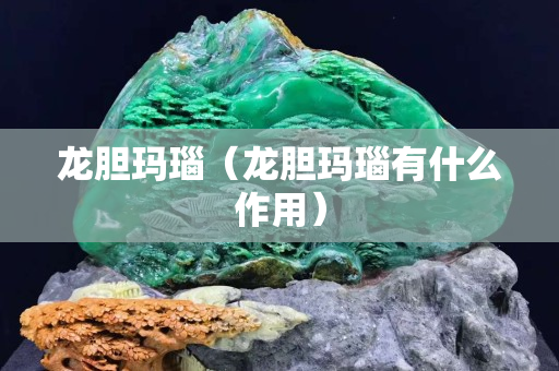 龍膽瑪瑙（龍膽瑪瑙有什么作用）