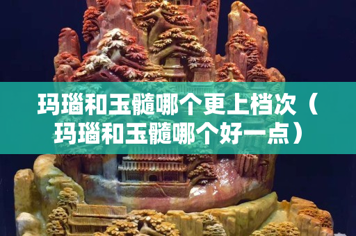 瑪瑙和玉髓哪個(gè)更上檔次（瑪瑙和玉髓哪個(gè)好一點(diǎn)）